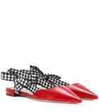 Miu Miu Patent Leather Slippers
