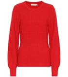 Tory Burch Wool And Cashmere-blend Sweater