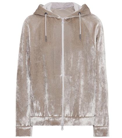 Brunello Cucinelli Velvet Track Jacket