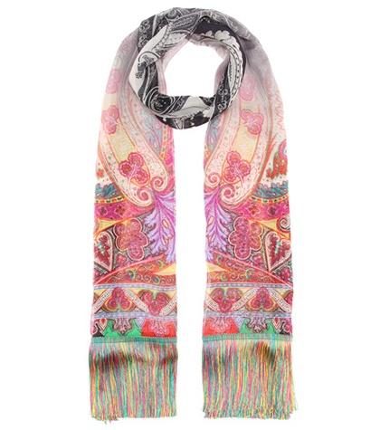 Acne Studios Printed Silk Scarf
