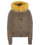 See By Chlo Fur-trimmed Down Jacket