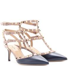 Valentino Rockstud Kitten Heel Pumps