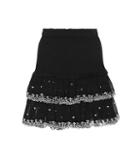 Isabel Marant, Toile Lace-trimmed Cotton Skirt