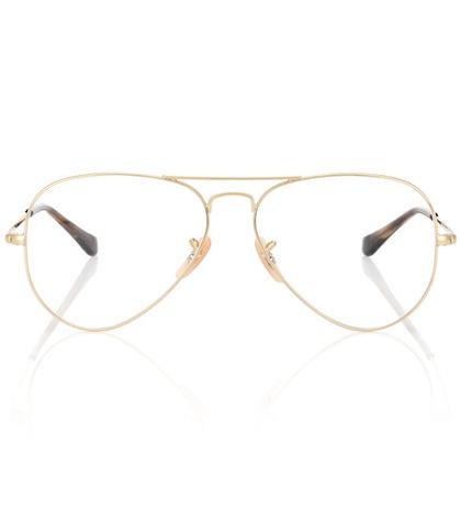 Ray-ban Rx6489 Aviator Glasses
