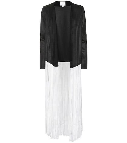 Galvan Dusk Fringed Jersey Jacket