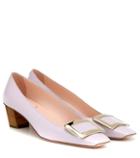 Dolce & Gabbana Belle Vivier Leather Pumps