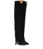 Isabel Marant Lafstee Suede Over-the-knee Boots