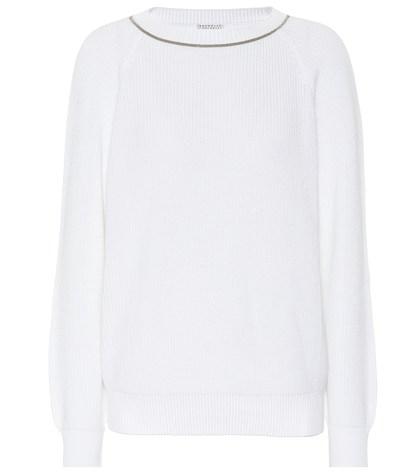 Acne Studios Embellished Cotton Sweater