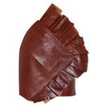 Valentino Leather Miniskirt
