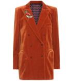 Blaz Embellished Velvet Blazer
