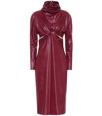 Stella Mccartney Willow Faux Leather Dress