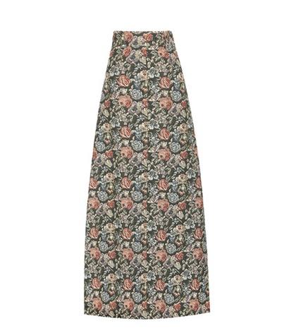 Miu Miu Jacquard Maxi Skirt