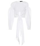 Ellery Phone Home Cotton Crop Top