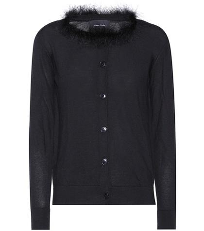 Simone Rocha Merino Wool, Silk And Cashmere Cardigan