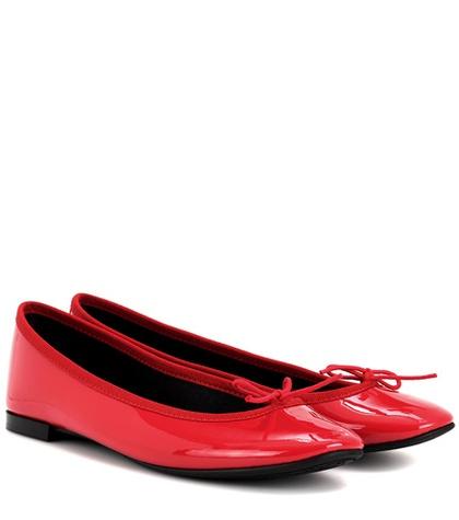 Co Lili Patent Leather Ballerinas