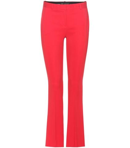 Versace Crêpe Flared Trousers