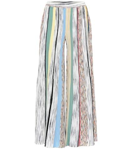 Missoni Wide-leg Cotton Pants