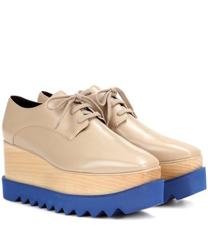 Chlo Elyse Platform Derby Shoes