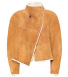 Chlo Shearling-lined Suede Jacket