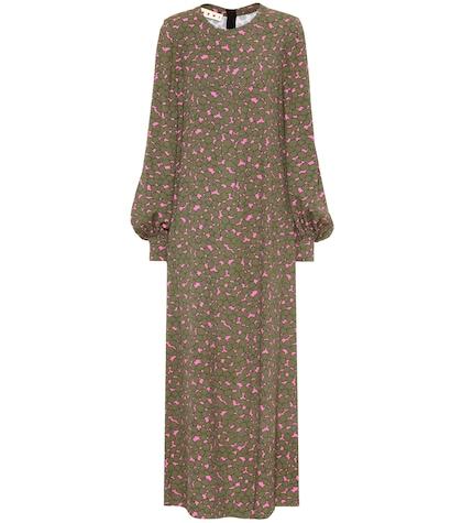 Lndr Floral Printed Crêpe Maxi Dress