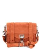 Proenza Schouler Ps1 Mini Crossbody Suede Shoulder Bag