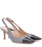 Gianvito Rossi Exclusive To Mytheresa – Lucy 70 Leather Slingback Pumps