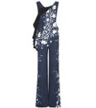 Mcq Alexander Mcqueen Cady Printed Crêpe Jumpsuit
