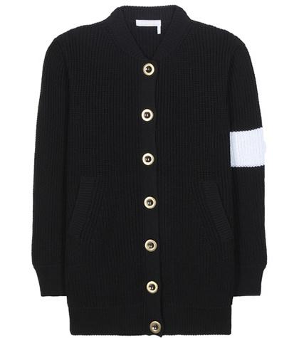 Chlo Knitted Wool Cardigan
