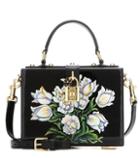 Dolce & Gabbana Dolce Box Painted Wooden Shoulder Bag