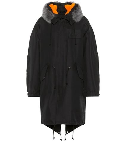 Fendi Cotton And Silk Coat