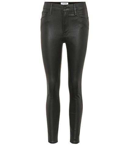 Chlo Ali High-rise Coated Jeans