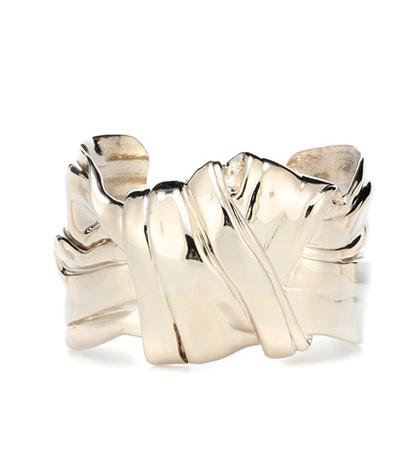 Saint Laurent Draped Bow Bracelet
