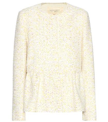 Charlotte Olympia Cotton-blend Bouclé Jacket