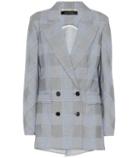 Roland Mouret Bourne Wool And Mohair Blazer
