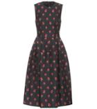 Linda Farrow Floral-embroidered Dress