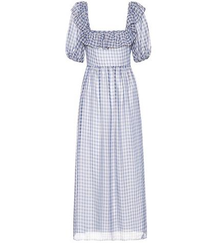 Jw Anderson Checked Dress