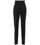 Alexandre Vauthier High-rise Stretch Wool Pants