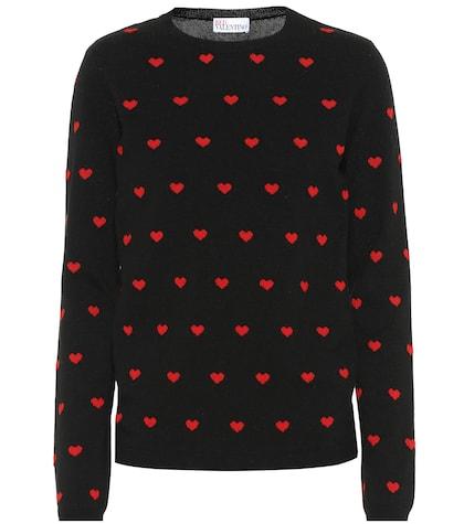 Redvalentino Heart Wool-blend Sweater