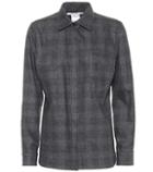 Roksanda Ranghi Wool And Cashmere Checked Shirt