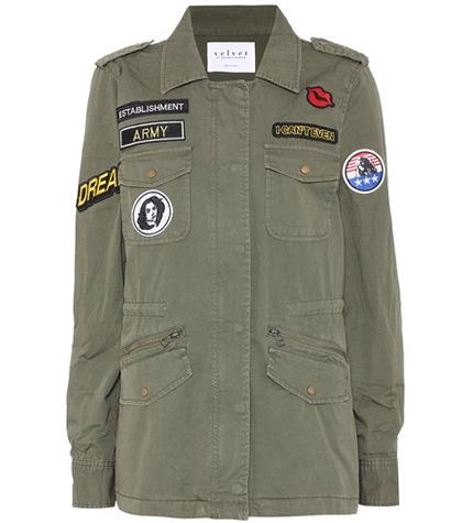 M.i.h Jeans Appliquéd Cotton Jacket