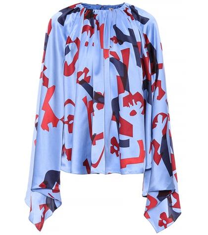 Isabel Marant, Toile Giana Printed Silk Blouse