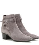 Tomas Maier Suede Ankle Boots
