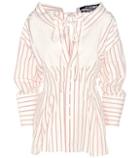 Jacquemus La Chemise Arlesie Cotton And Linen Shirt