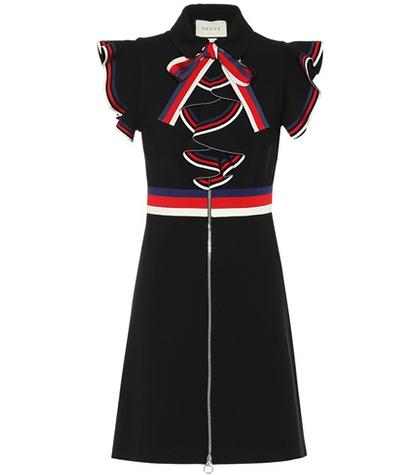 Gucci Sylvie Web Stretch-jersey Dress