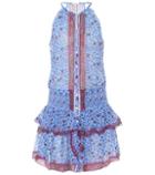 Poupette St Barth Honey Floral Cotton Minidress