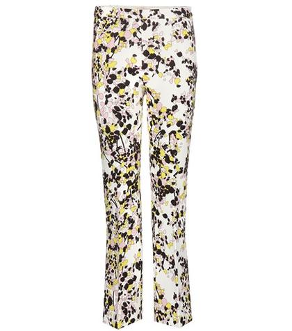 Charlotte Olympia Printed Crêpe Trousers