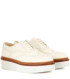 Jimmy Choo Leather Platform Oxford Shoes