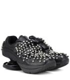 Maison Margiela Crystal Leather Sneakers