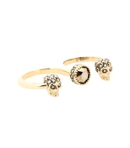 Alexander Mcqueen Multi-finger Ring