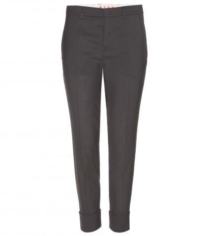 Marni Cropped Wool Trousers